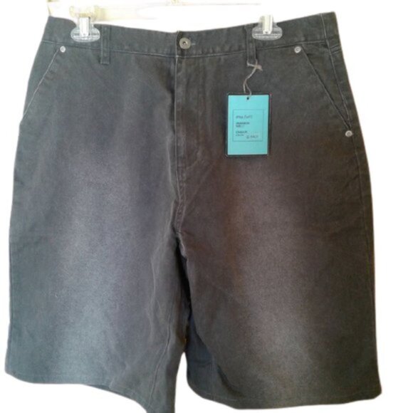 Brooks Men's Gray Denim Shorts Size 33 - Picture 1 of 1